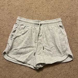 Grey H&M sweat shorts